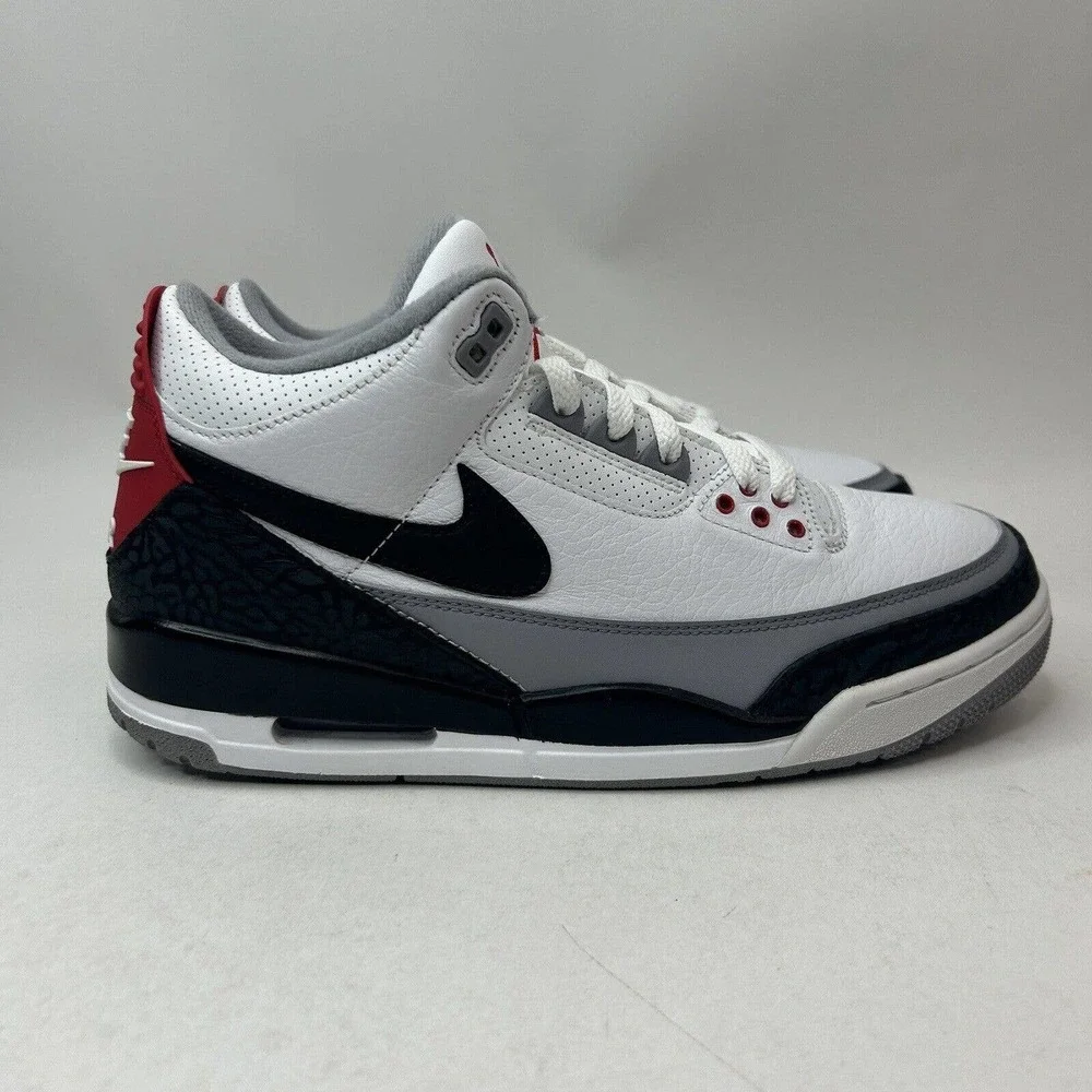Nike Shoes Air Jordan 3 Retro NRG “Tinker Hatfield/Fire Red” 2023 - Picture 4 of 8